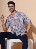 Dabu Mud Resist Multicolor Hand Block Shirt