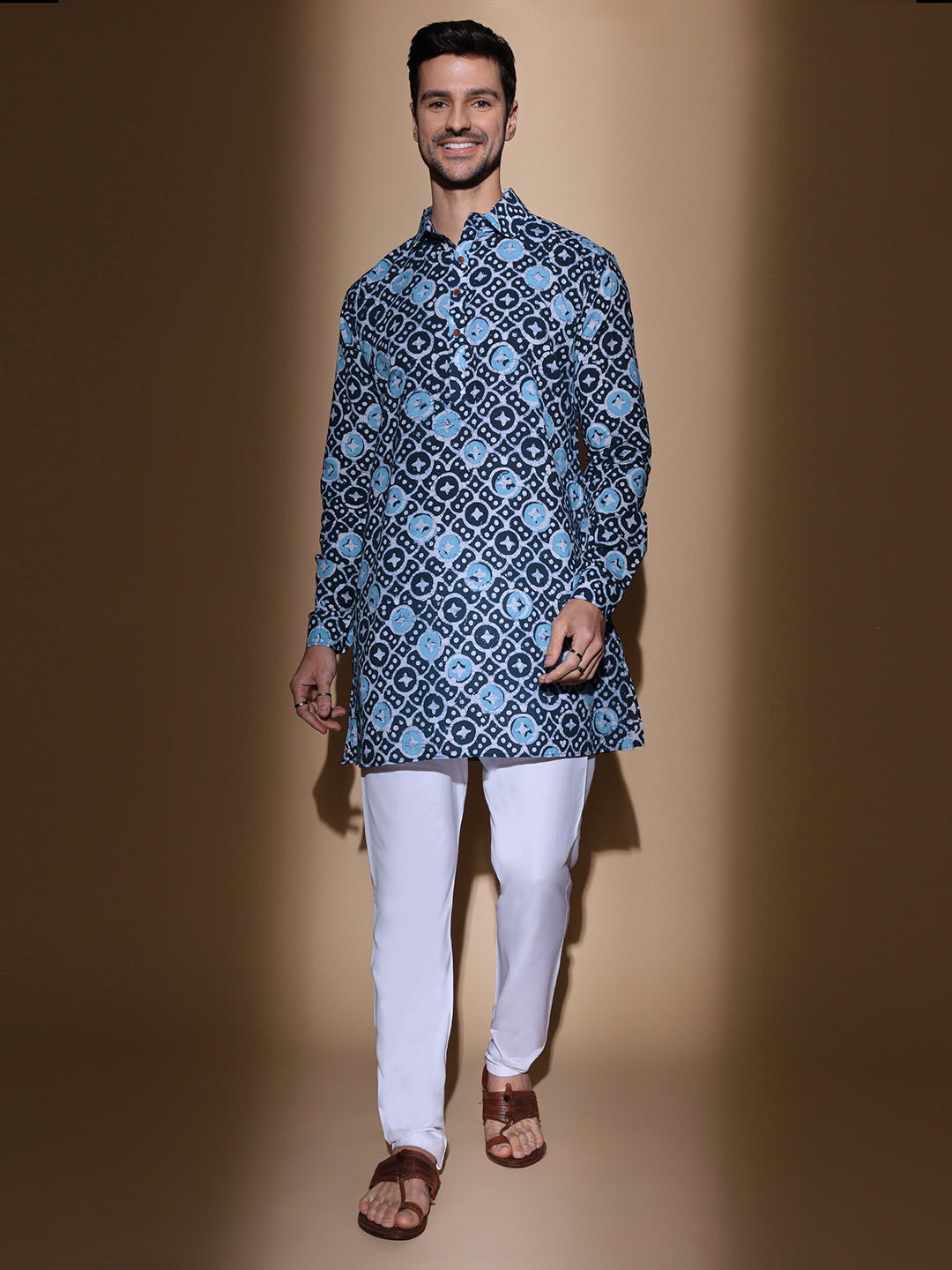 Batik Wax Resist Cotton Medium Kurta