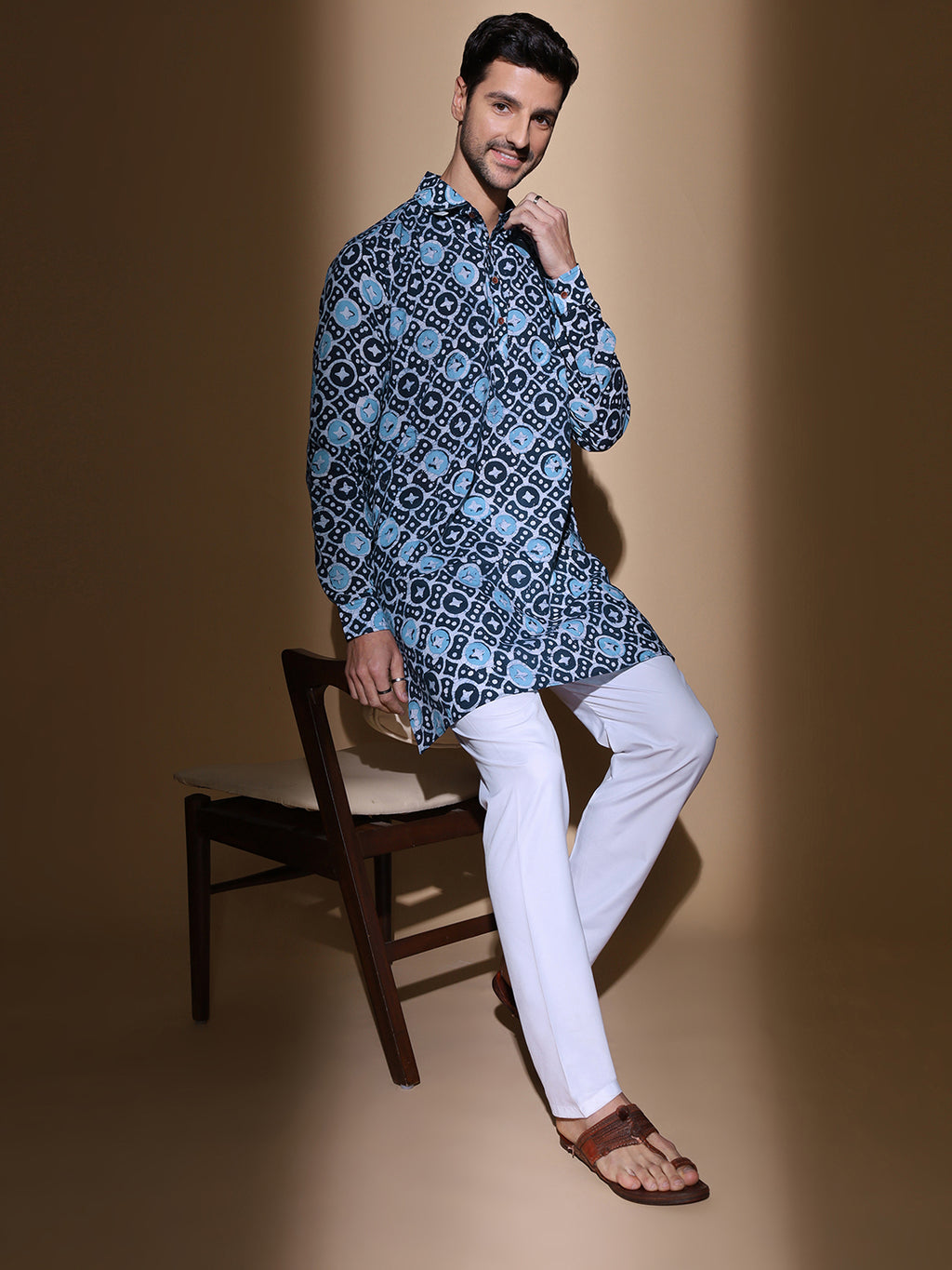 Batik Wax Resist Cotton Medium Kurta