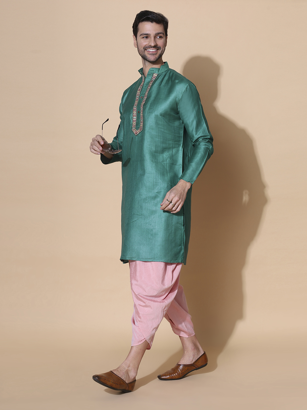 MOSHI Authentic Khadi Cotton Silk Kurta - Image 5