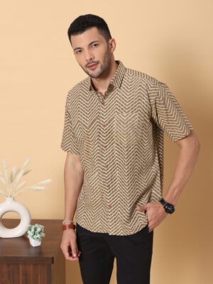 MOSHI Ajrakh Print Cotton Shirt