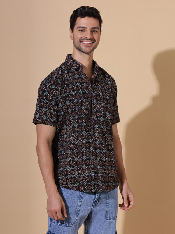 MOSHI Ajrakh Print Cotton Shirt