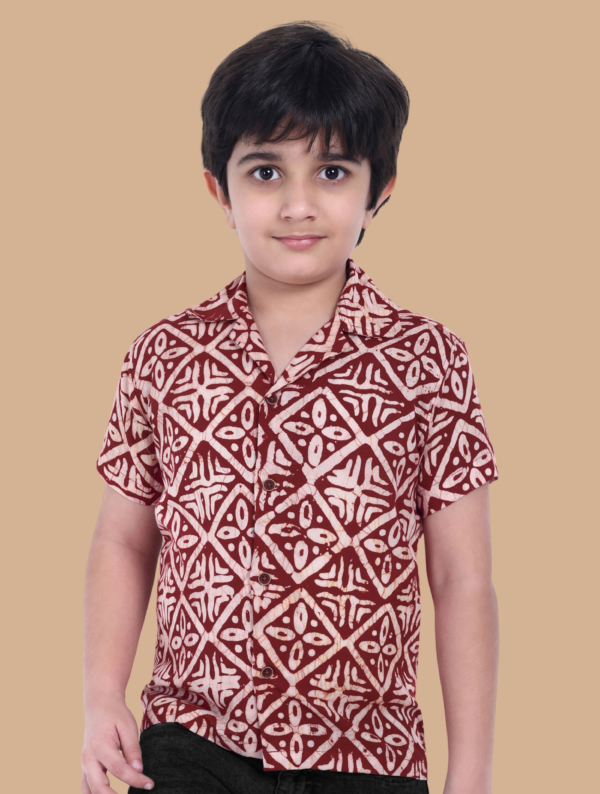 Moshi Boys Batik Cotton Shirts