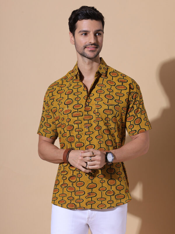 MOSHI Ajrakh Print Cotton Shirt