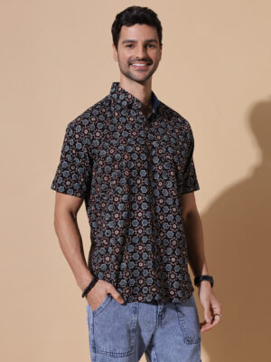 MOSHI Ajrakh Print Cotton Shirt