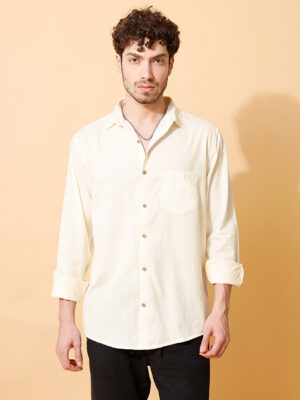 Authentic Handloom Cotton Solid Shirt