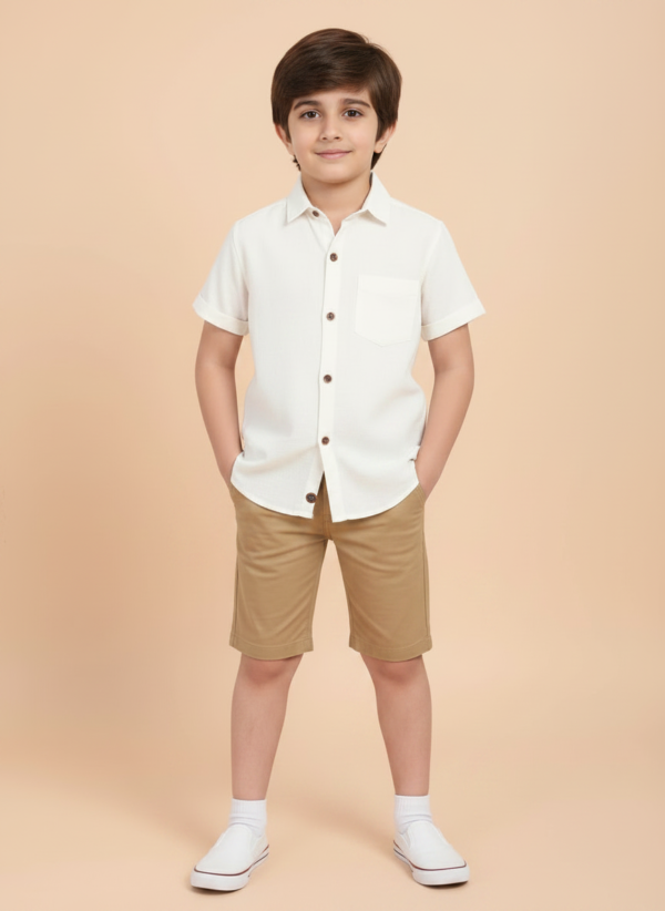 Moshi Boys Handloom Cotton Shirts