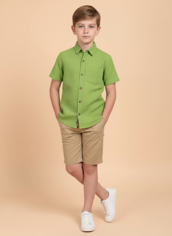 Moshi Boys Handloom Cotton Shirts