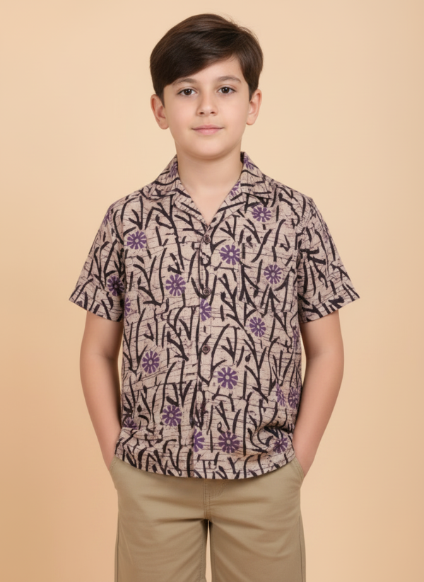 Moshi Boys Batik Cotton Shirts