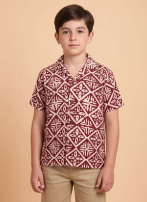 Moshi Boys Batik Cotton Shirts